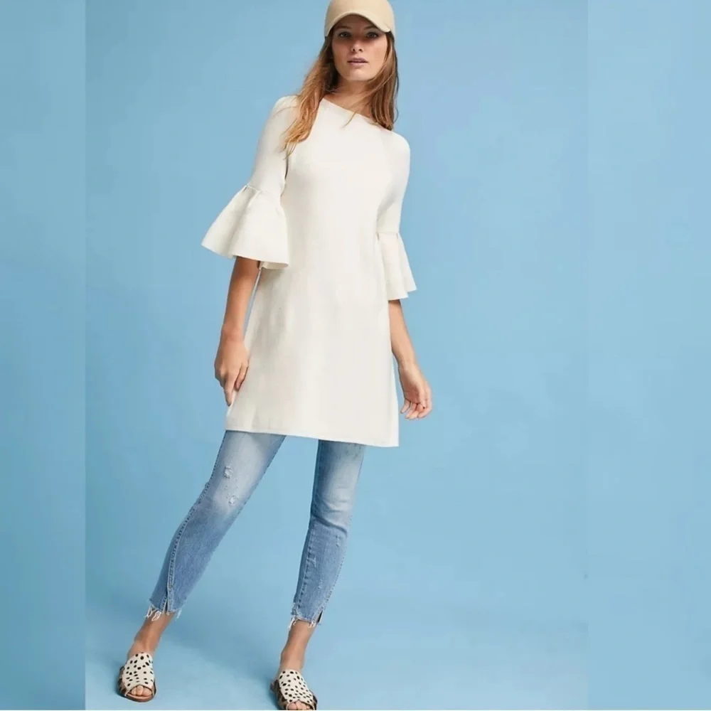 Anthropologie Moth Chester Bell Sleeve Tunic - Picture 2 of 8